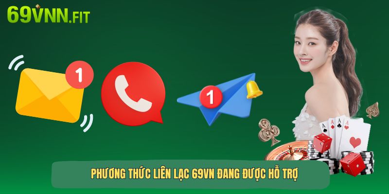 Phương thức liên lạc 69VN đang được hỗ trợ